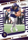 2024 Panini Absolute Football Orange T.J. Hockenson #72
