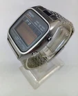 Vintage 1979 Men's Seiko A158-5060 LCD Digital Chrono Watch Parts/Repair