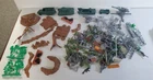 Y-119 VINTAGE 60/70'S LOUIS MARX & CO. WWII BATTLEGROUND PLAYSET PARTS & PIECES!