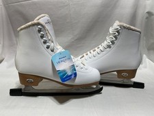 Riedell Horizon Women's Size 10 White Ice Skates Medium width