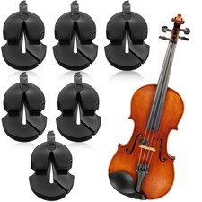 6pcs Violin Mute Full Size, Violin Practice Mute, Viola Mute, Silicone Violin Mu