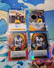 4 Pittsburgh Steelers Autos! RC Wilson Austin III /299 Washington /75 *SEE PICS*
