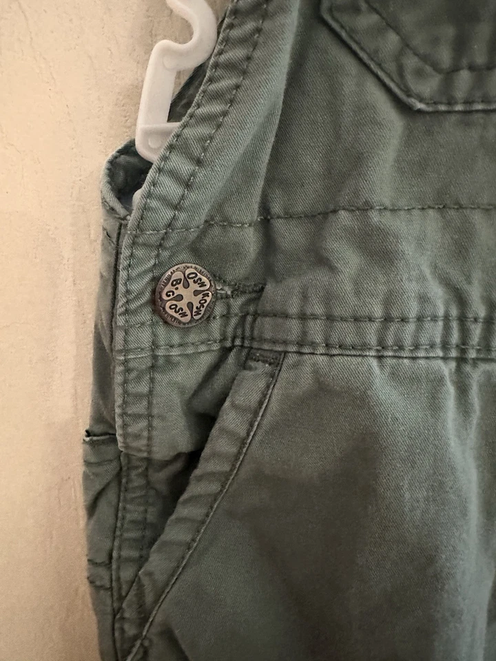 Комбинезон OshKosh B'Gosh размер 18-24 М с подкладкой оливковый цельный Dino - Изображение 2 из 4