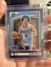 2024-25 Panini Donruss Optic - Rated Rookie Jaylen Wells #252 Purple Prizm (RC)