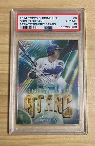 SHOHEI OHTANI 2024 Topps Chrome Update STRATOSPHERIC STARS SSC-6 PSA 10 GEM MINT