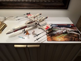 LEGO 9493 Star Wars XWing Starfighter  100% Complete RETIRED Luke Skywalker Pork