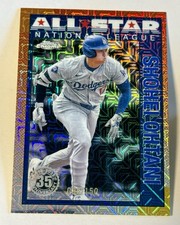 Topps Chrome 2025 Shohei Ohtani Dodgers All-Star 35th Anniversary 086/150