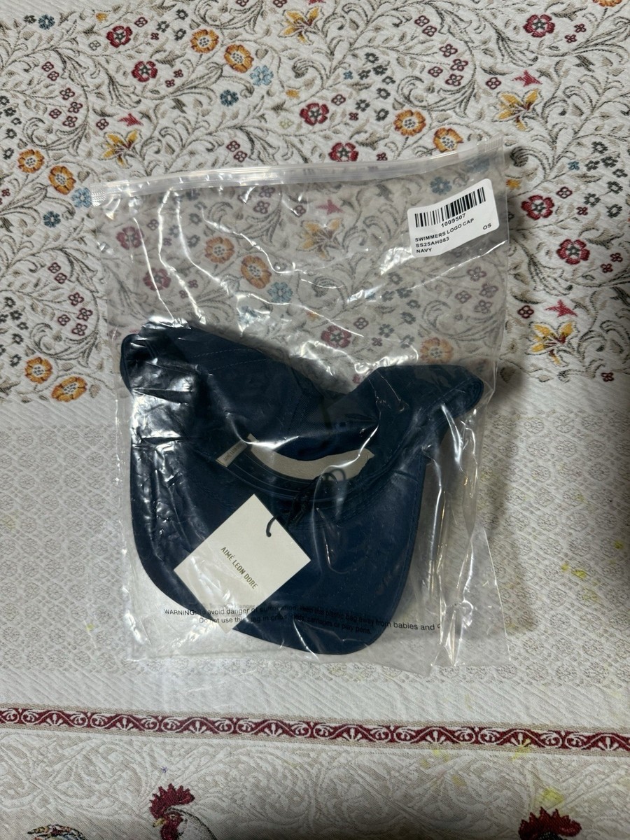Casquette Aimé Leon Dore Réglable - Navy Bleu - Coton - Neuf Avec étiquettes - Unisexe