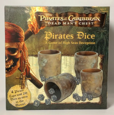 Disney Pirates Of The Caribbean Pirates Dice ...