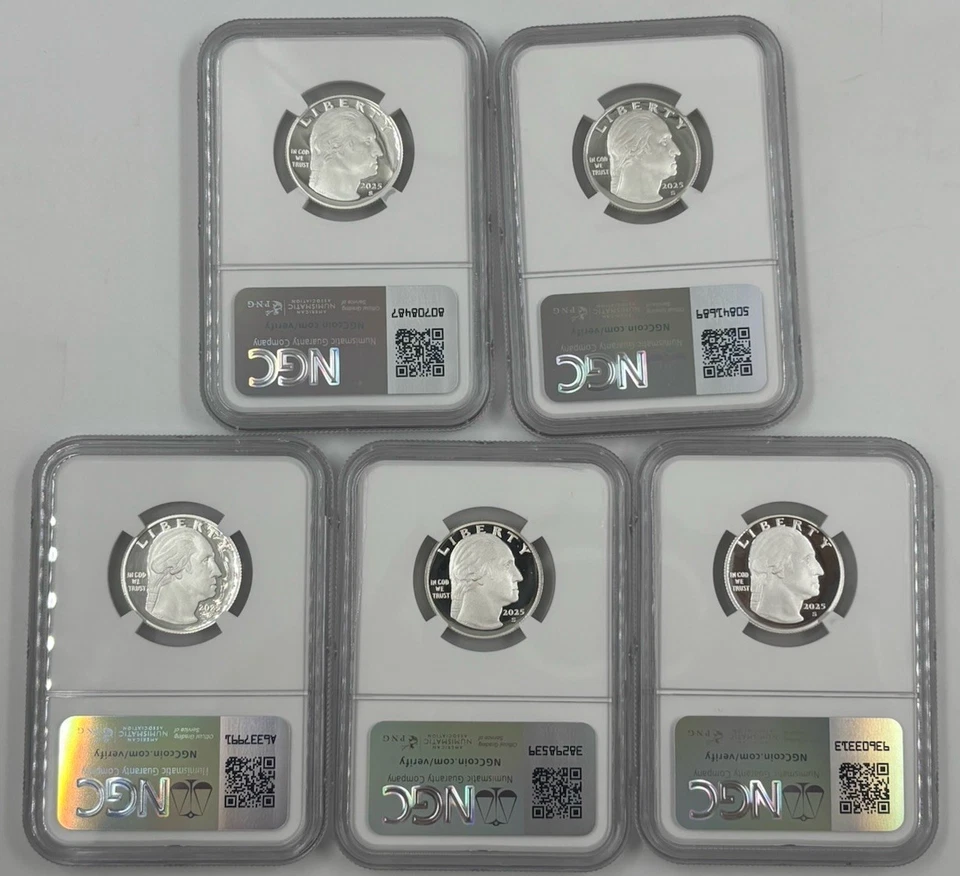 2025 S SILVER PROOF SET AMERICAN WOMEN PF 69 ⭐FIRST RELEASES ⭐ SHIPS NOW! 🚢 - Image 2 of 2