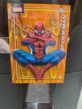 2026 Topps Chrome Marvel Spider-Man #163 Orange Raywave Refractor/25 14/25