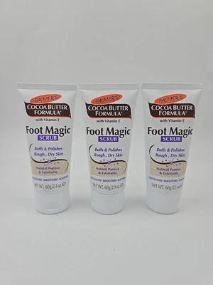 PALMER’S 3 x 60g Palmer's Cocoa Butter Formula Foot Magic Cream Protect & Sooth Tire Feet