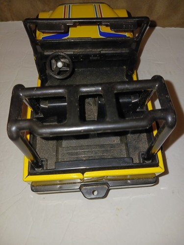 VINTAGE TONKA JEEP 4x4 GELBER MR 970 PRESSSTAHL SPIELZEUG LKW mit dem Top - Bild 5 von 6