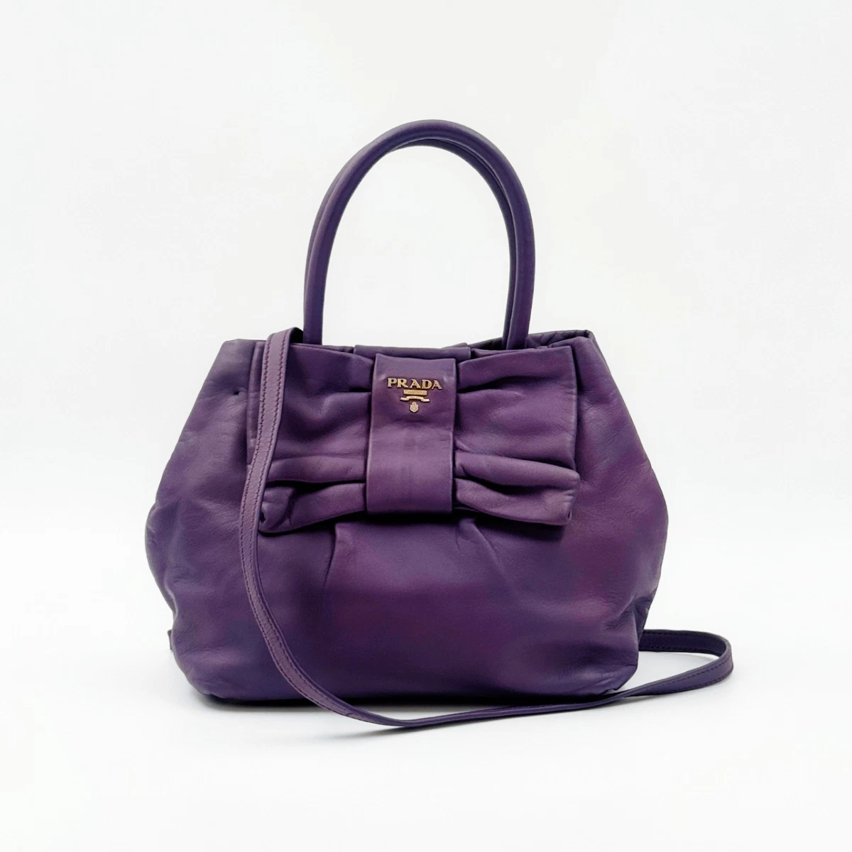PRADA Totes Purple Bags & Handbags for Women for sale | eBay