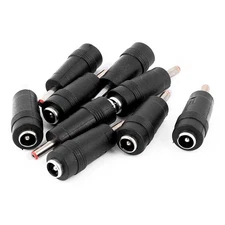 9 x DC Power 3.5x1.35mm Male to 5.5x2.1mm Female Jack Adapter Connectors