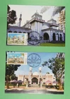 DR WHO TAIWAN CHINA 2 FDC BUILDING MAXIMUM CARD R41623