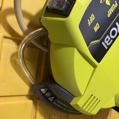 #ad Ryobi PMP01CN 18V ONE Portable Bucket Top Misting Fan Pump TOOL ONLY $95.00