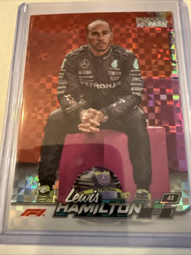 2024 Topps Paddock Pass Formula 1 - Lewis Hamilton #6 Chrome X-Fractor