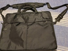 DELL Black Messenger Laptop Bag Organizer Brief Case Carry Bag