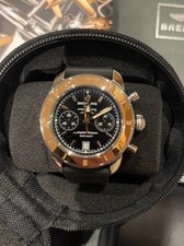Breitling Superocean Heritage 44mm Stainless Steel Watch Rare Rose Gold version 