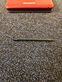 Nintendo 3DS XL Handheld Red Console SPR-001 System Bundle 20 Games & Charger