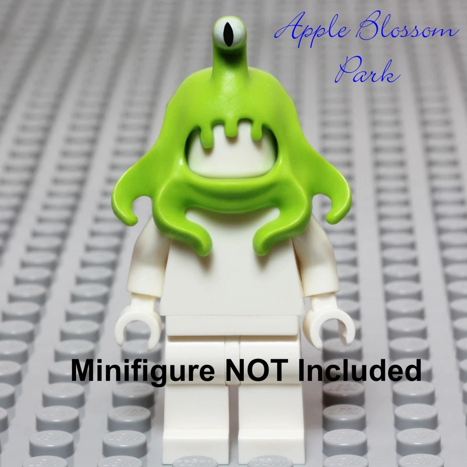 NEW Lego Alien Conquest GREEN CLINGER - Head Brain Mask Minifig 7051 7065 7066 - Image 2 of 4