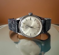 Orologio Uomo Svizzero Vintage Roamer Sport 17J Cal.414 Carica Manuale Argento GWO Dust-Cover