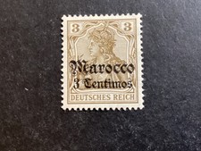 ICOLLECTZONE German Offices in Morocco 33 VF hinged (1)