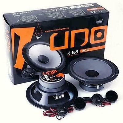 HERTZ UNO K165 2-Wege Auto Lautsprecher-Set 165cm Woofer + 2 Tweeter