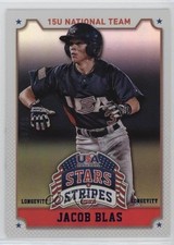 2015 Panini Stars and Stripes Longevity Parallel Sapphire 40/49 Jacob Blas 1b9b