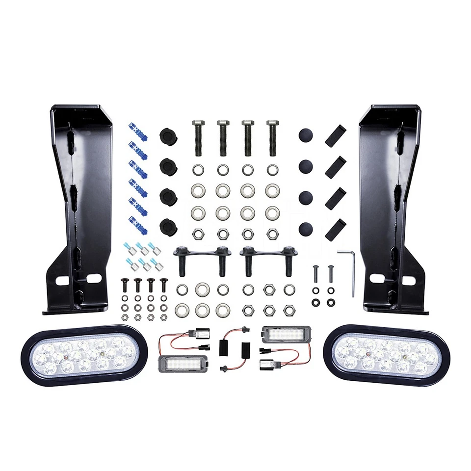 58-341155 Westin Bumper Face Bar Rear for Chevy GMC Sierra 2500 HD Heavy Duty Foto 4 de 4