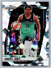 Jonquel Jones 2024 Panini Prizm WNBA #14 Ice Prizms New York Liberty