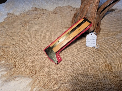 #ad #ad Vintage STANLEY No. 136 1 2 Boxwood and Brass 5 Inch Caliper USA Excellent $60.00