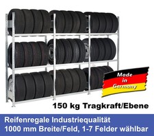 Reifenregal Steckystem Industriequalität 150kg/Ebene Räderständer Lagerung Auto