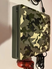 Sony PlayStation 4 Slim PS4 1TB Green Camouflage Console Gaming System Only