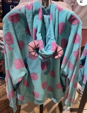 2025 Disney Parks Monsters Inc Sulley Hoodie Fleece Sweatshirt Size L