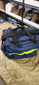 Curaplex(boundtree)maxi trauma bag navy. ems 