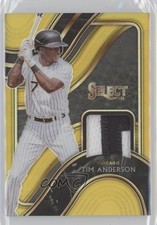 2021 Panini Select Select Swatches Gold Prizm 4/10 Tim Anderson #SS-TA 0tw4
