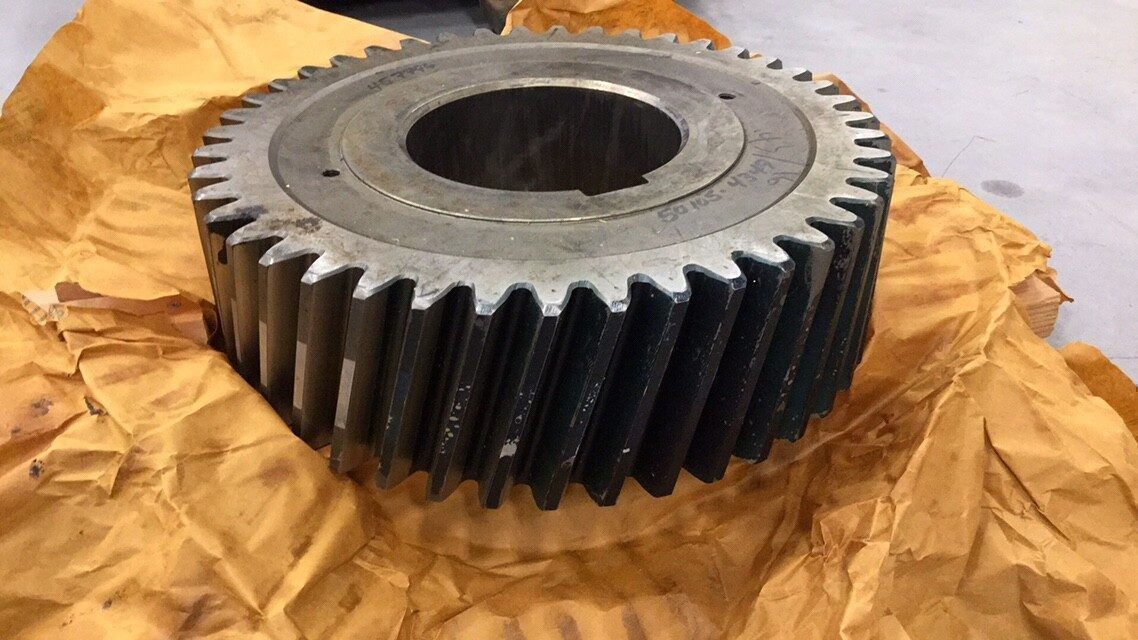 Egan 457796-1 Extruder Helical Gear 50105-4349 43T 5-1/2"H x 18-1/2"OD x 7-1/2"B