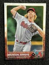 BRONSON ARROYO #596 2015 Topps Baseball QTY Arizona Diamondbacks