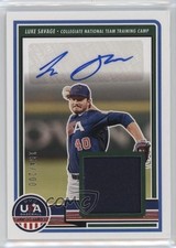 2023 USA Baseball Stars & Stripes Signature Materials /200 Luke Savage Auto 03j5