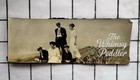 Antique 1910s Panoramic Photo Family Standing On Hillside Edwardian Fashion 