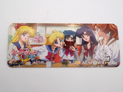 Sailor Moon Crystal Almond Peak Bookmark Glico Anime Japan ZF826