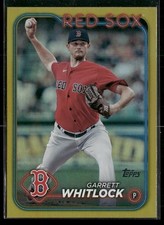 2024 Topps #477 Garrett Whitlock Gold Foil