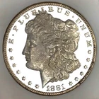 1881 P MORGAN ULTRA CAMEO DMPL! UDM$ 30+IN MIRRORS! MS++++++WOW COIN NR #64446