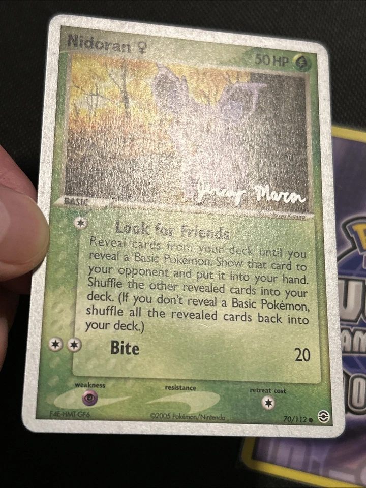 x2 Nidoran F - 2005 (Jeremy Maron) 70/112 World Championship Decks Regular - Image 3 of 4