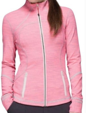 Lululemon Forme Jacket Wee Are From Space Dye Pink Full Zip Size 4