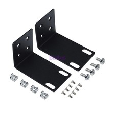 1 Pair For NETGEAR ProSafe JGS524 JGS524v1 Compatible Rack Mount Kit, Rack Ears