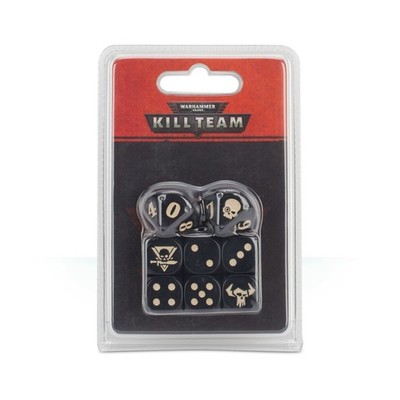GW Kill Team 40k Kill Team Dice - Orks (8) NM