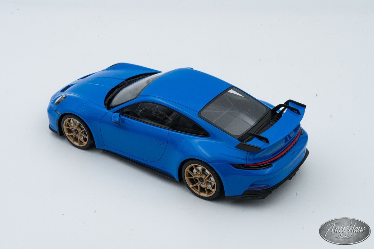 【MINICHAMPS】Porsche 911GT Shark Blue 1/18 Minichamps 2021 PORSCHE 911 (992) GT3 SHARK BLUE 🤝ALSO OPEN